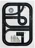 Vaip Hakano Beo Track, 150 x 80 cm, must/kreem