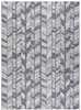 Vaip Hakano Vinea Chevron, 190 x 140 cm, kreemjas/sinine