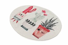 Vaip Conceptum Hypnose Happy Cactus Oval DJT, 60 x 90 cm, mitmevärviline