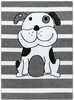 Vaip Hakano Tinies Puppy, 170 x 120 cm, valge/hall