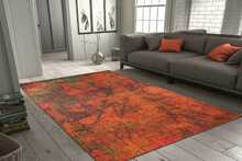 Vaip Conceptum Hypnose Fusion Chenille AL 09 473RTP2710, 150 x 230 cm, roheline/oranž
