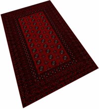 Vaip Conceptum Hypnose W1088, valge/must/punane, 100 cm x 60 cm