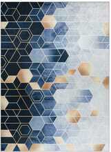 Vaip CUBE Arlen, 80 x 150 cm, sinine