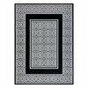 Vaip Hakano Mosse Greek, 170 x 120 cm, must/kreemjas