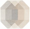 Vaip Home4you Dixie Carved 3 88018, 120 x 120 cm, hall/beež