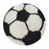 Vaip sise Ayyildiz Fun, valge/must, 100 cm x 100 cm