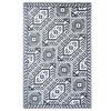 Õuevaip Esschert Design Diamonds, 182 x 122 cm, must