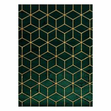 Vaip Hakano Estema Cubes, 190 x 140 cm, roheline