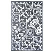 Õuevaip Esschert Design Diamonds, 182 x 122 cm, must