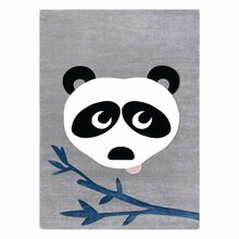 Vaip Hakano Tinies Panda 2, 190 x 140 cm, valge/must/sinine