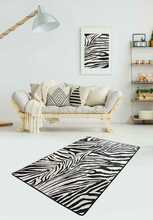 Koridorivaip Conceptum Hypnose Zebra 882CHL1204, elevandiluu/must, 300 x 100 cm