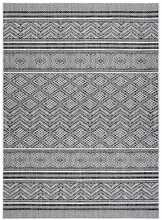 Vaip siseruumidesse HACANO Vinea, 190 x 140 cm, valge/must