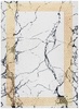 Vaip Hakano Arlen Marble, 220 x 160 cm, kuldne/valge/must
