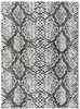 Vaip Hakano Vinea Snake, 120 x 170 cm, must/kreem/hall