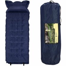Isetäituv matkamat Springos PM054, 200 cm, tumesinine