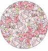 Vaip Conceptum Hypnose Rosa 882CHL1882, 100 x 100 cm, roosa/roheline