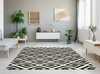 Vaip Conceptum Hypnose EEXFAB842 369HFT3602, 230 x 160 cm, valge/must