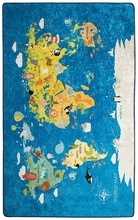 Vaip Conceptum Hypnose World Map 876CHL1006, 200 x 290 cm, mitmevärviline