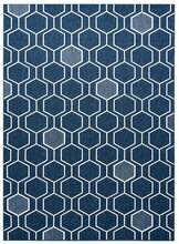 Vaip Hakano Wink Hexagon, 170 x 120 cm, sinine