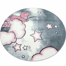 Lastetoa vaip Ayyildiz Kids Pink 0580, 120 x 120 cm