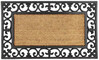 Uksematt Besk 9118993, 45 x 75 cm, must/beež