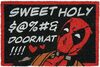 Uksematt Marvel Deadpool, 40 x 60 cm