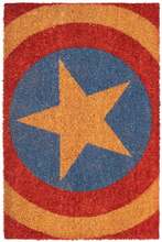 Uksematt Pyramid International Marvel Captain America Shield, 60 x 40 cm