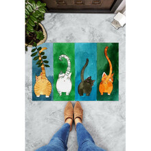 Uksematt Conceptum Hypnose Gatto Carino, 40 x 60 cm, mitmevärviline
