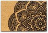 Uksematt Jotta Rene, 60 x 40 x 1.5 cm, pruun/must