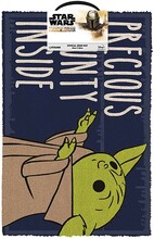Uksematt Pyramid International Star Wars The Mandalorian Baby Yoda Precious Bounty, 60 x 40 cm, sinine