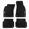 Tekstiilmatid Horizon Audi A6 C6 2004-2011, must