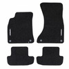 Tekstiilmatid Horizon Audi A5 8T 2007-2016, must