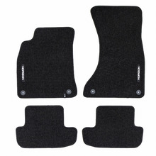 Tekstiilmatid Horizon Audi A5 8T 2007-2016, must