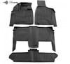 Kummimatid 3D Stingray Chrysler Grand Voyager V RT 2008-2016, 5061024, 4 tk, must