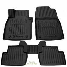 Kummimatid 3D Stingray Citroen C-Zero 2010-2020, 5013155, 5 tk, must