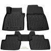 Kummimatid 3D Stingray Citroen C3 III 2016-2024, 5003075, 5 tk, must