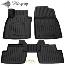 Kummimatid 3D Stingray Dacia Duster 2015-2018, 5018275, 5 tk (2WD) must