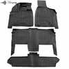 Kummimatid 3D Stingray Dodge Grand Caravan V RT 2008-2020, 5061024, 4 tk, must