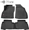 Kummist 3D jalamatid Stingray FIAT Qubo 2008-2021, 5006035, 5 tk, must
