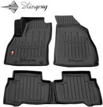 Kummist 3D jalamatid Stingray FIAT Qubo 2008-2021, 5006035, 5 tk, must