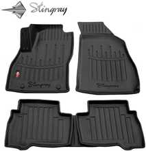 Kummist 3D jalamatid Stingray FIAT Fiorino III 2008-2021, 5006035, 5 tk, must