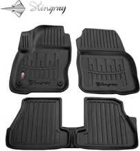 Kummist 3D jalamatid Stingray Ford Focus III C346 2011-2018, 5007025, 5 tk, must