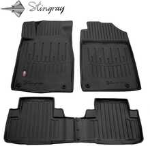 Kummist 3D jalamatid Stingray Honda CR-V IV 2012-2016, 5008024, 4 tk, must