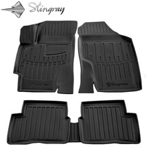 Kummimatid Stingray Hyundai Accent MC 2006-2010, 5009155, 5 tk, must