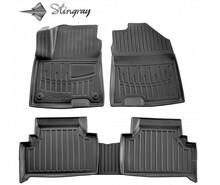 Kummimatid 3D Stingray Hyundai Kona Electric 2018-2023, 5009325, 5 tk, must