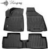 Kummimatid 3D Stingray JEEP Cherokee KL 2013+, 5046015, 5 tk, must