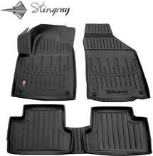 Kummimatid 3D Stingray JEEP Cherokee KL 2013+, 5046015, 5 tk, must