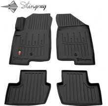 Kummist 3D jalamatid Stingray Jeep Compass I 2006-2016, 5046024, 4 tk, must