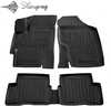 Kummimatid 3D Stingray KIA Rio II DE 2005-2010, 5009155, 5 tk, must