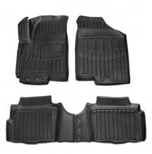 Kummimatid Stingray Kia Soul AM 2008-2013, 5010174, must, 4 tk